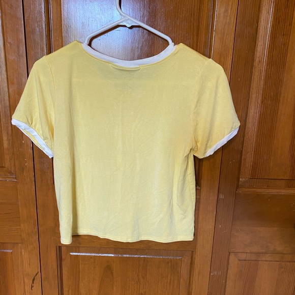 Omighty Yellow Crop Top - Picture 4 of 6
